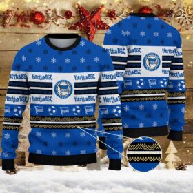 Weihnachtspullover Hertha BSC – Ugly Christmas Sweater