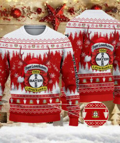 Weihnachtspullover Bayer 04 Leverkusen – Ugly Christmas Sweater