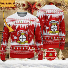 Weihnachtspullover Bayer 04 Leverkusen – Ugly Christmas Sweater