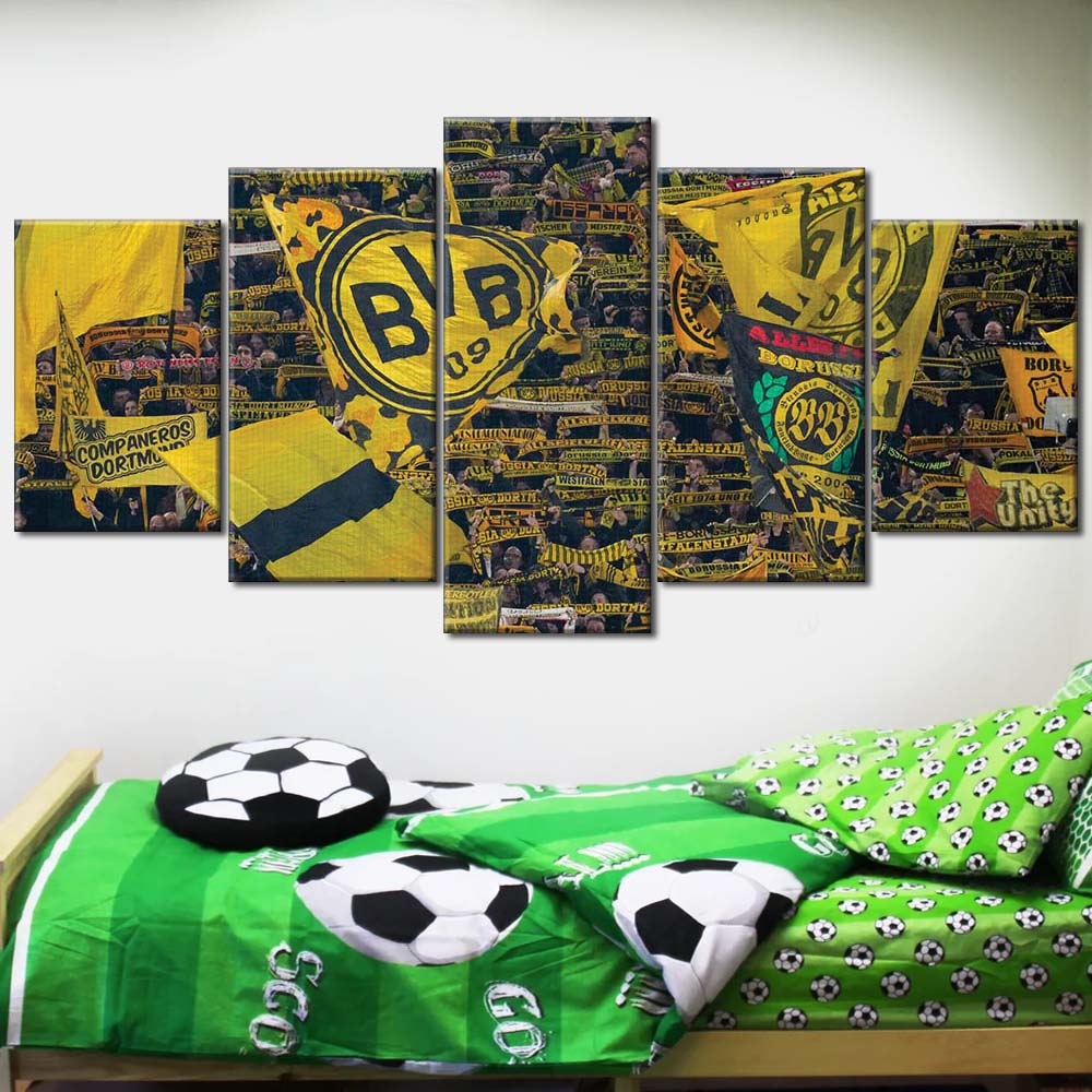 Borussia Dortmund Stadion Signal Iduna Park 03 BVB Leinwandbilder – Bild 2