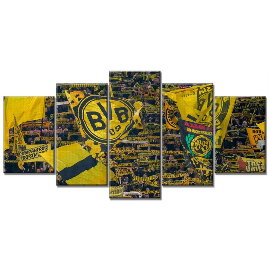 Borussia Dortmund Stadion Signal Iduna Park 03 BVB Leinwandbilder – Bild 6