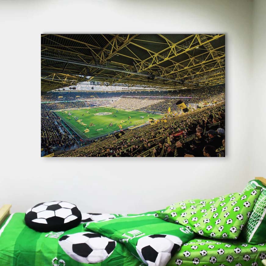 Borussia Dortmund Stadion Signal Iduna Park 09 BVB Leinwandbilder – Bild 4