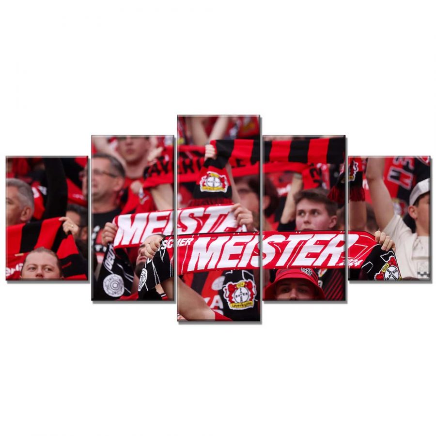 Bayer 04 Leverkusen BayArena Fans B04 Leinwandbilder – Bild 6