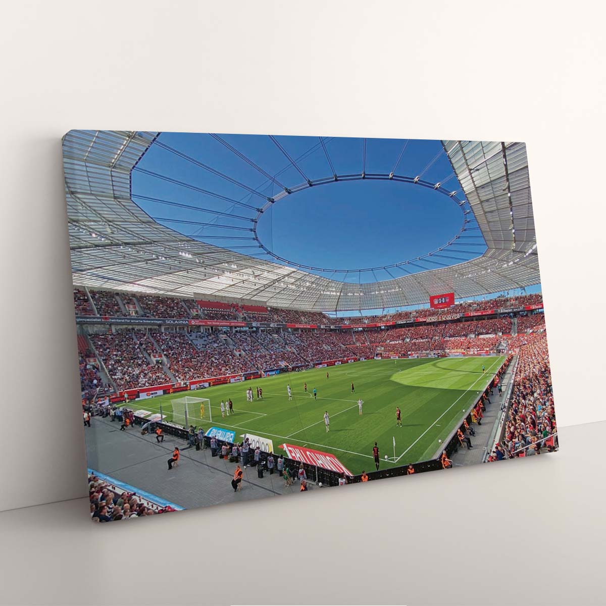 Bayer 04 Leverkusen BayArena Spielfeld 3 B04 Leinwandbilder – Bild 3