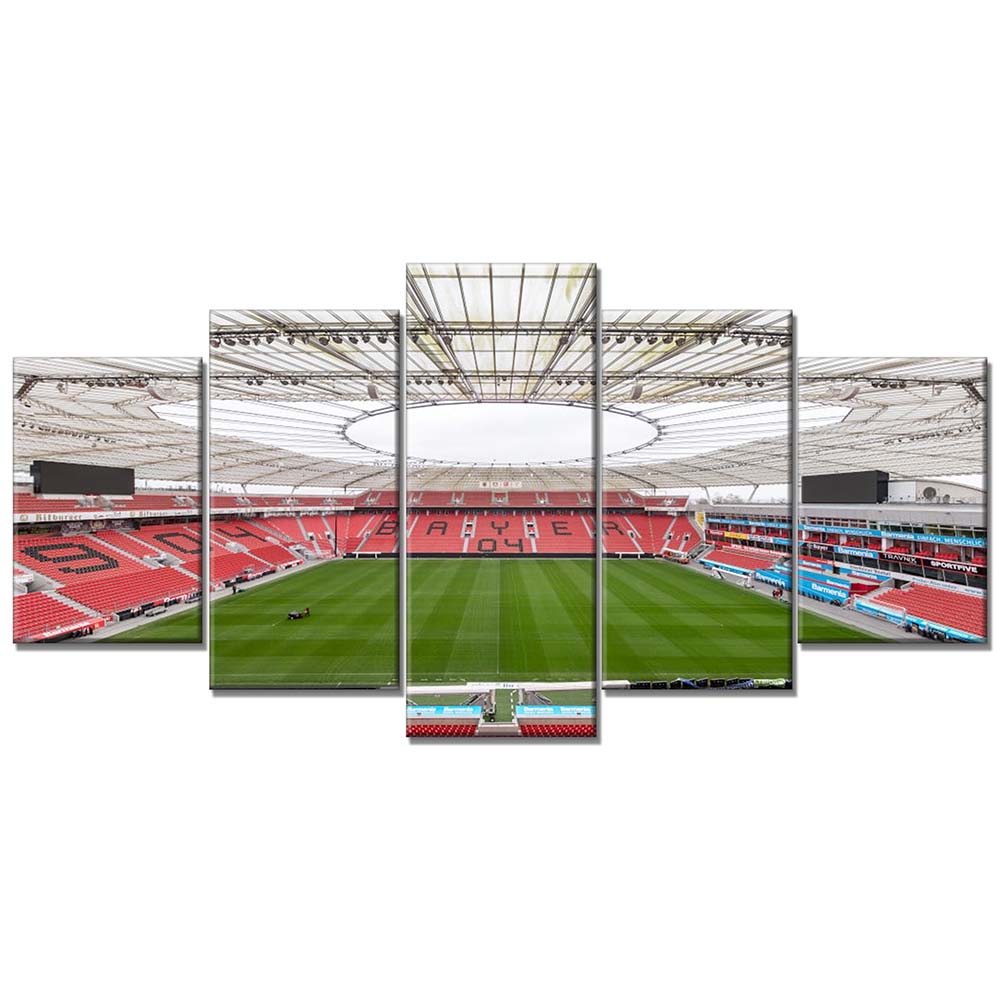 Bayer 04 Leverkusen BayArena Spielfeld 7 B04 Leinwandbilder