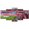 FC Bayern München Allianz Arena Spielfeld Mia san mia 7 FCB Leinwandbilder