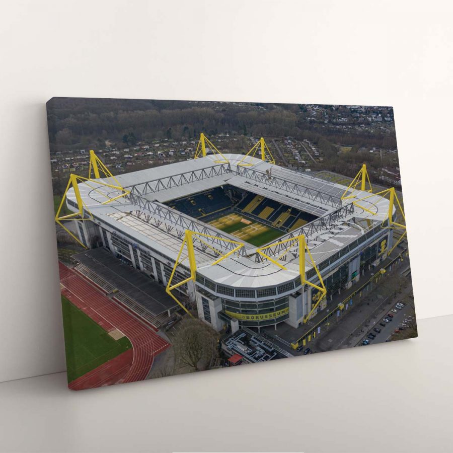 Borussia Dortmund Stadion Signal Iduna Park BVB Leinwandbilder – Bild 7