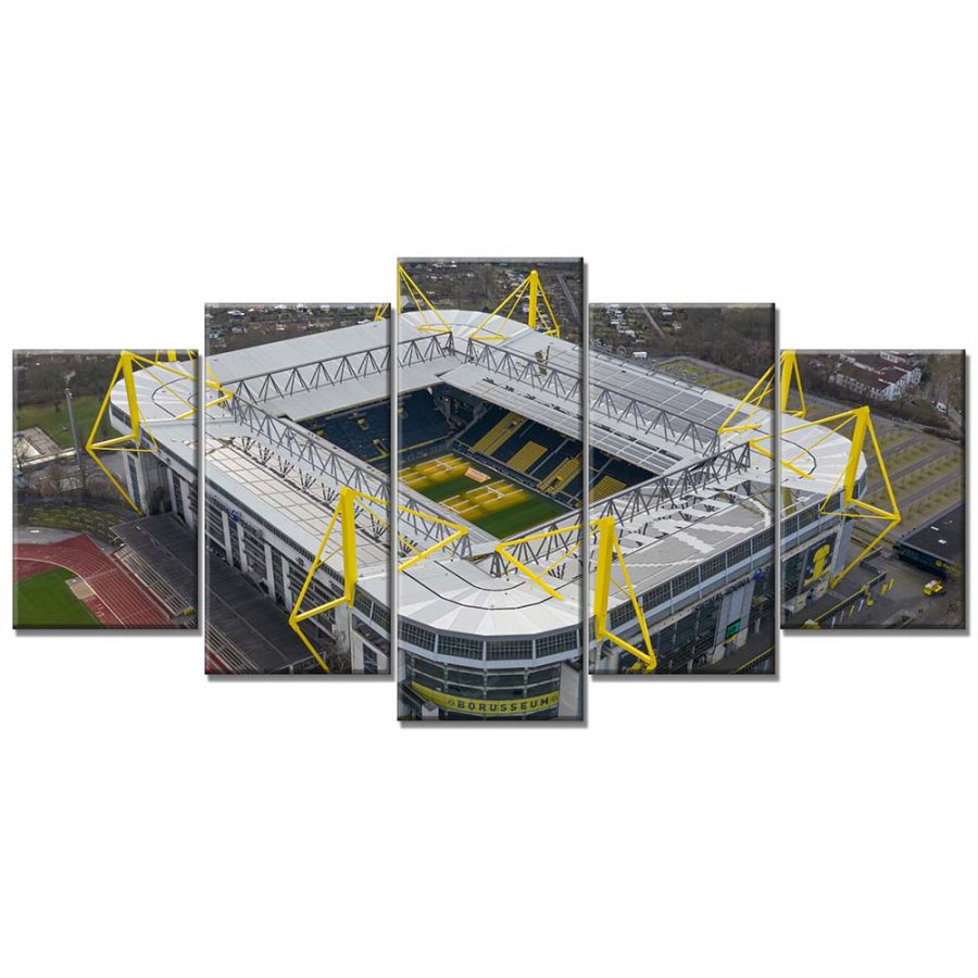 Borussia Dortmund Stadion Signal Iduna Park BVB Leinwandbilder – Bild 6
