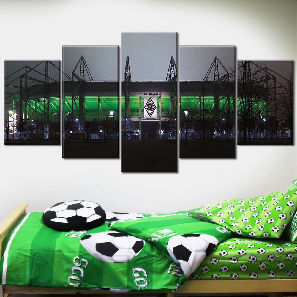 Borussia-Park Stadion Borussia Mönchengladbach BMG Leinwandbilder – Bild 2