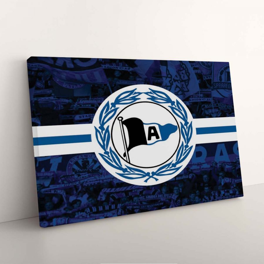 Eintracht Braunschweig Blaue Ziegelwand EBS Leinwandbilder – Bild 7