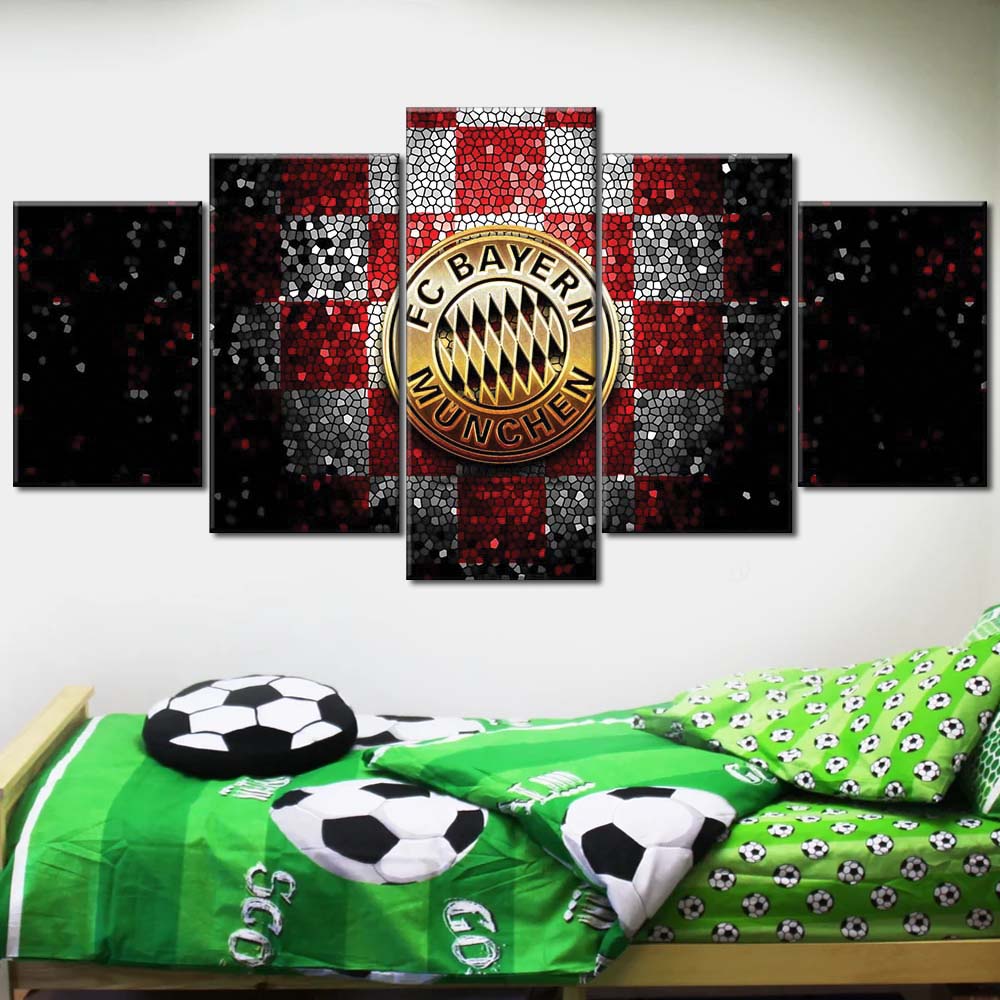 FC Bayern München FCB18 FCB Leinwandbilder – Bild 2