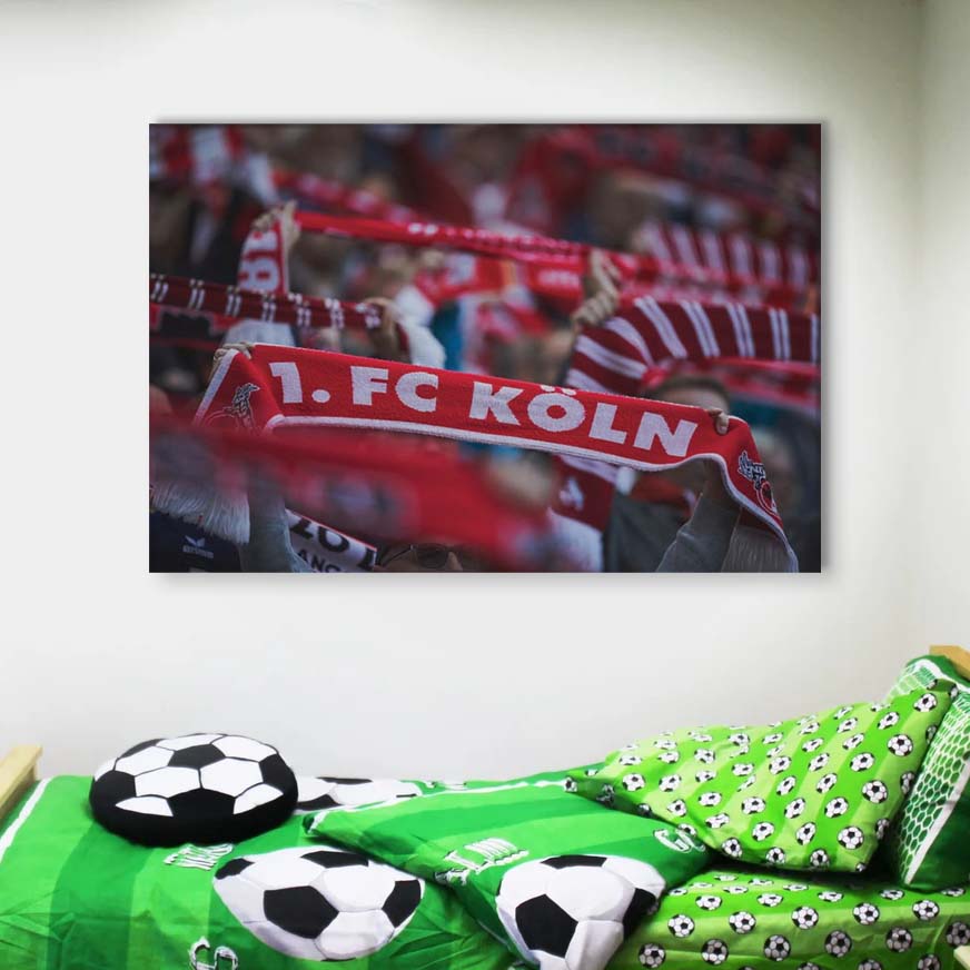 1. FC Köln Fans Sport 03 KOE Leinwandbilder – Bild 4