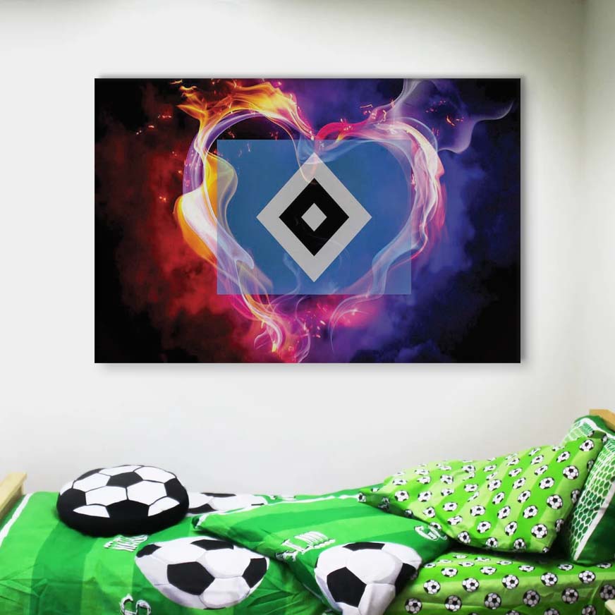 Hamburger SV HSV 08 HSV Leinwandbilder – Bild 4