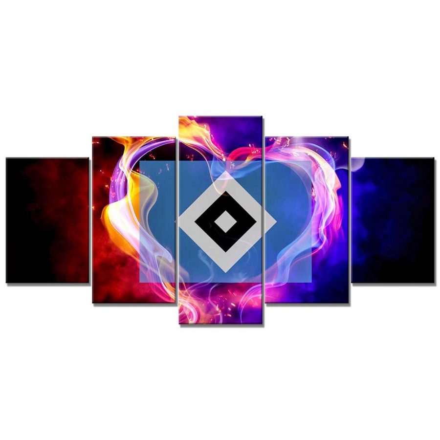 Hamburger SV HSV 08 HSV Leinwandbilder – Bild 6