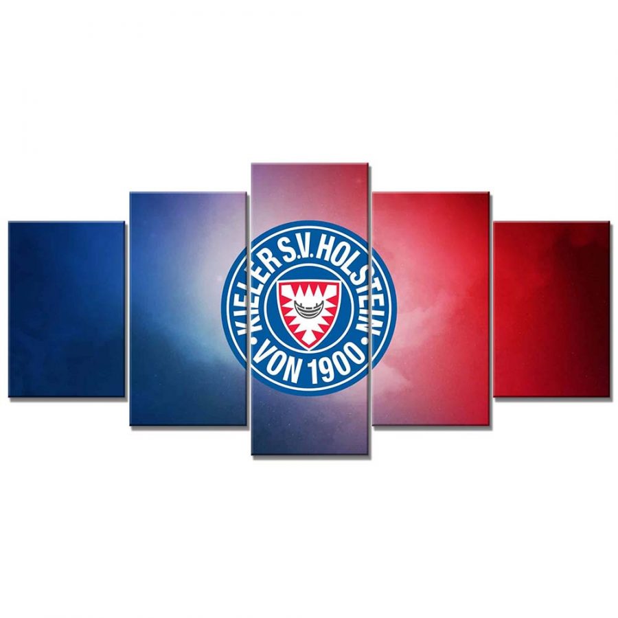 Holstein Kiel FC Kieler SV Holstein 1900 Rot-Blau 05 Leinwandbilder – Bild 6
