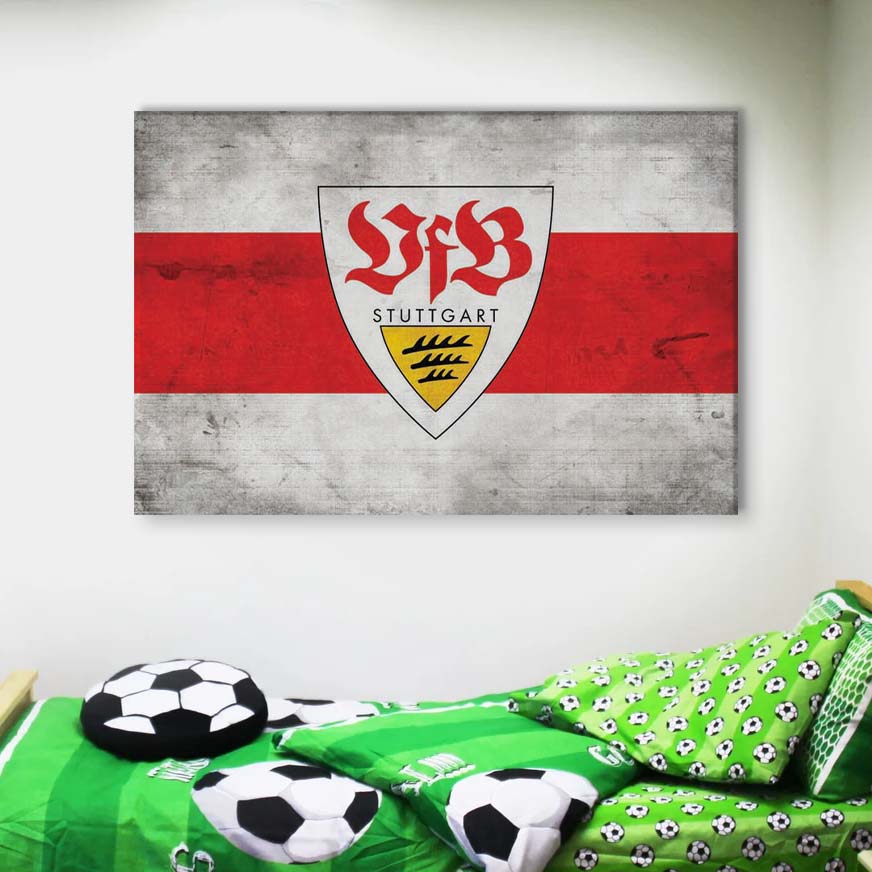 VfB Stuttgart Fußballclub 09 VFB Leinwandbilder – Bild 4
