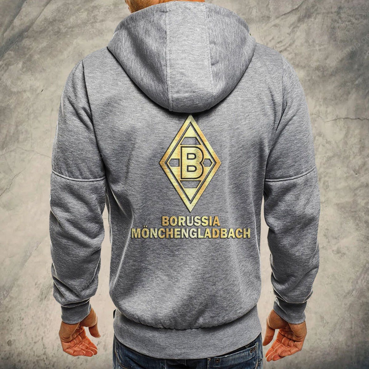 Borussia Mönchengladbach Kapuzensweatjacke – Bild 7