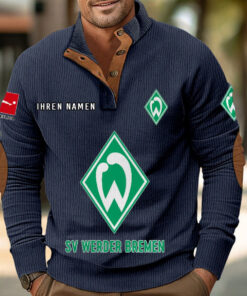 Alternative view of Werder Bremen Strickpullover
