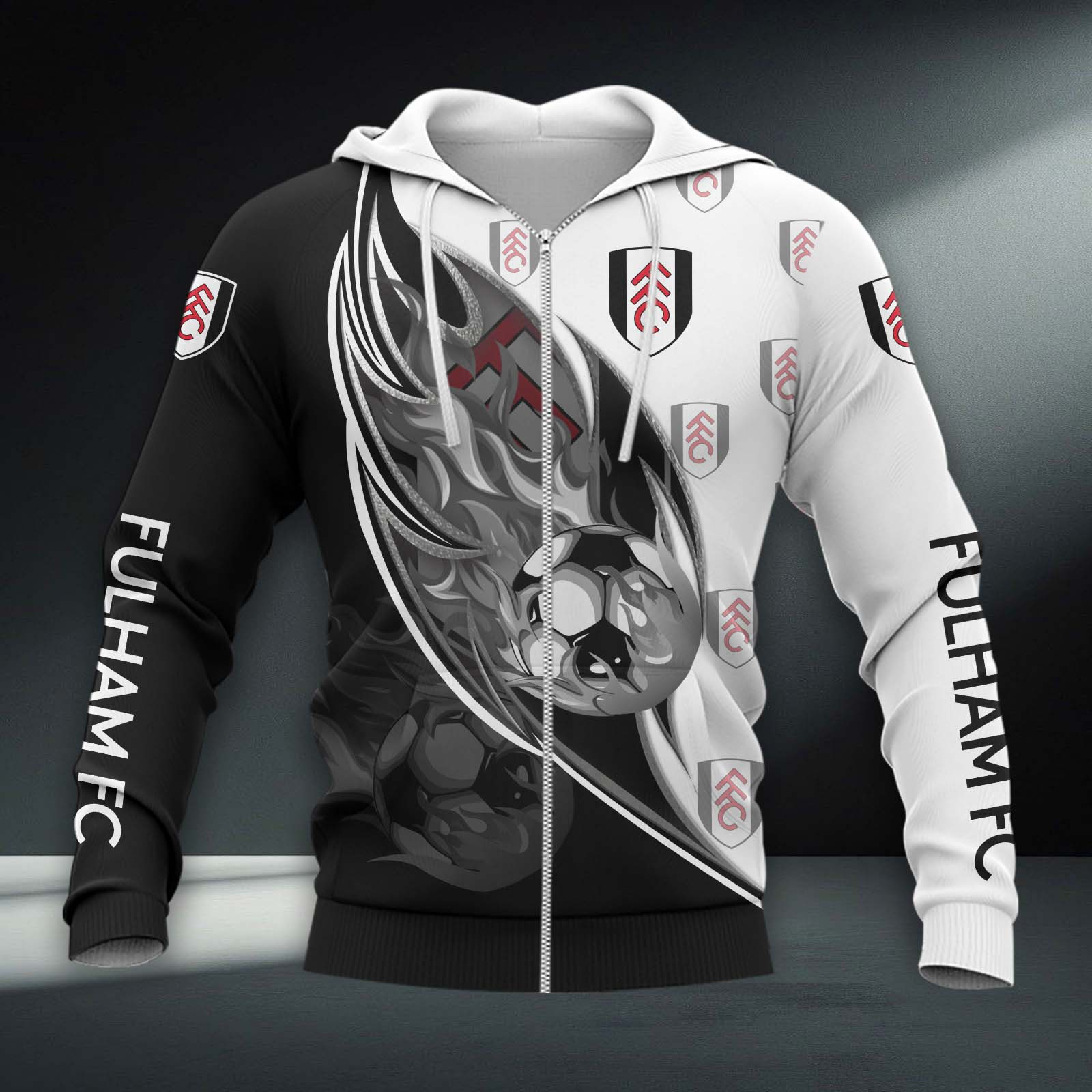 Fulham Hoodie Zip