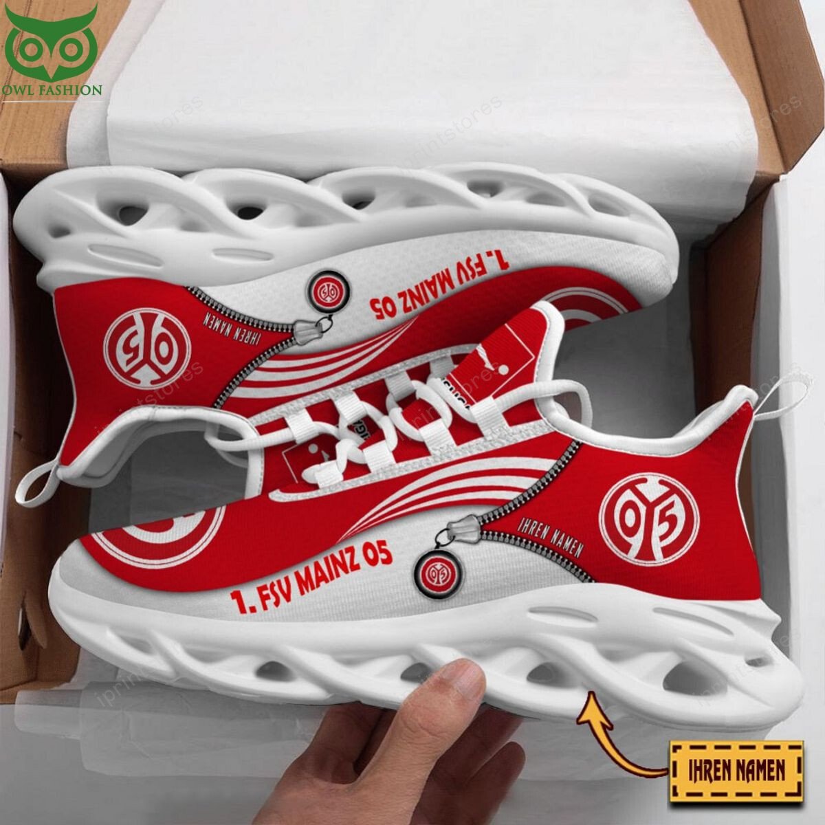 FSV Mainz 05 Reißverschlussmuster Schuhe – Bild 2