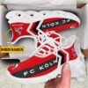FC Saarbrücken Reißverschlussmuster Schuhe