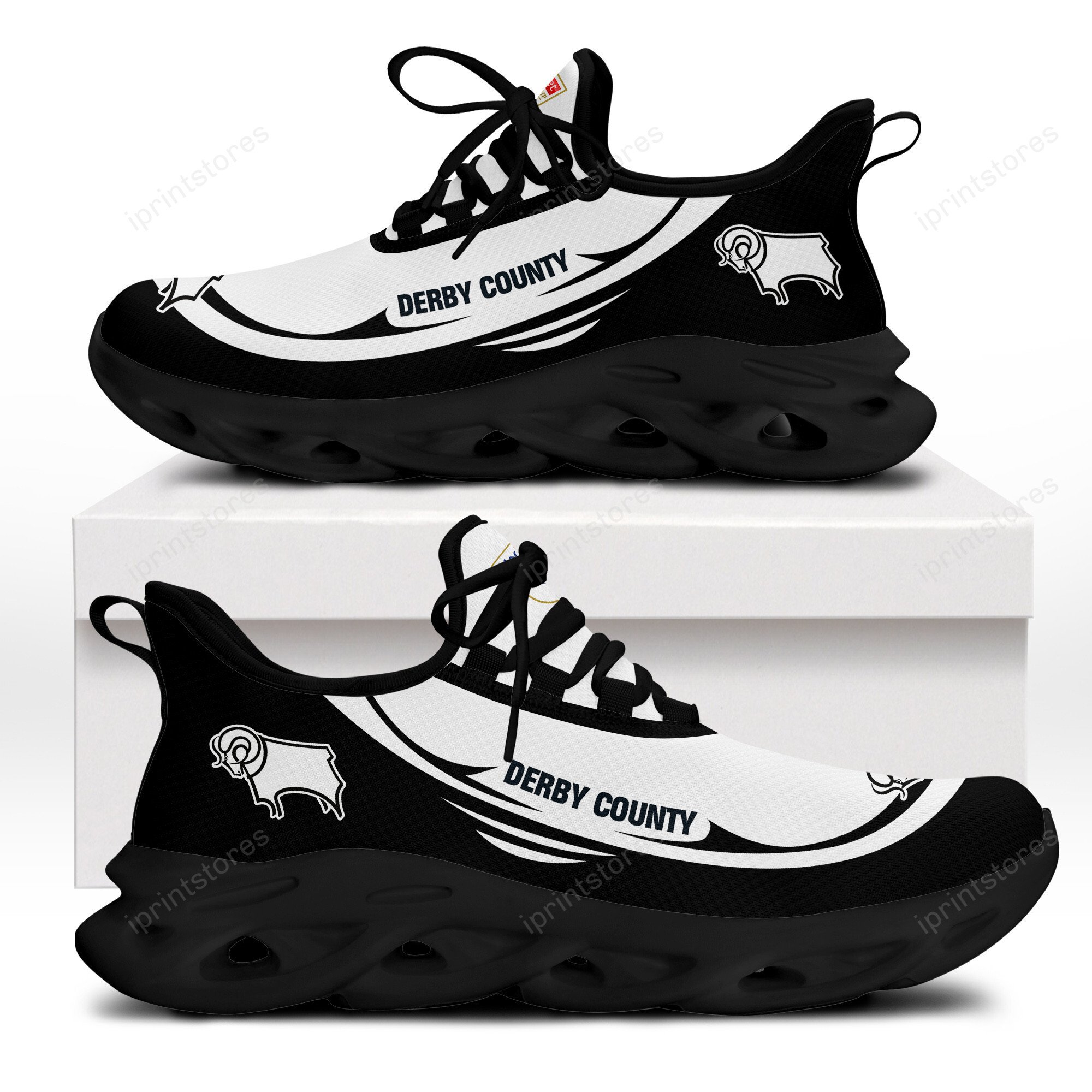 Derby County Team-Logo Schuhe