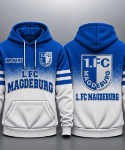 1. FC Magdeburg Kapuzensweatshirt - FCM Ombré Hoodie