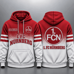 1. FC Nürnberg Kapuzensweatshirt – FCN Ombré Hoodie