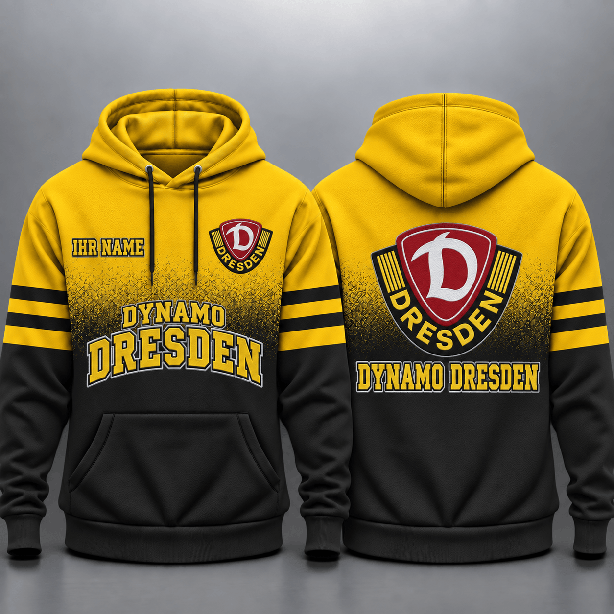 Dynamo Dresden Kapuzensweatshirt - SGD Ombré Hoodie