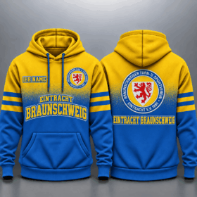 Eintracht Braunschweig Kapuzensweatshirt – BTSV Ombré Hoodie
