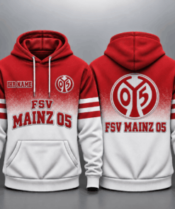 1. FSV Mainz 05 Kapuzensweatshirt - M05 Ombré Hoodie
