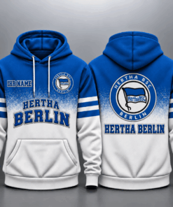 Hertha BSC Kapuzensweatshirt - BSC Ombré Hoodie