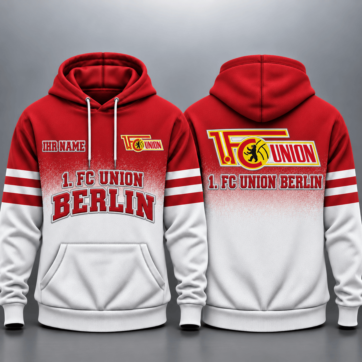 1. FC Union Berlin Kapuzensweatshirt - FCU Ombré Hoodie