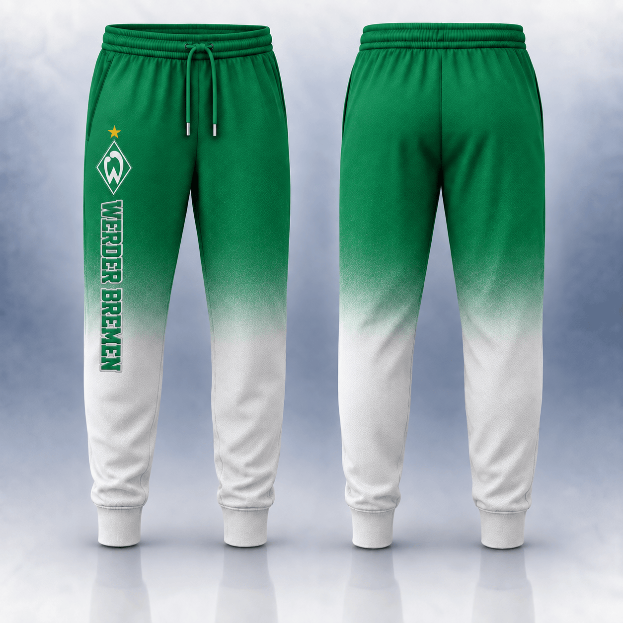 SV Werder Bremen Kapuzensweatshirt - SVW Ombré Hoodie – Bild 2