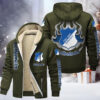 TSG Hoffenheim Gefütterte Kapuzenjacke - TSG Samt Zip-Hoodie