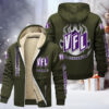 VfL Osnabruck Gefütterte Kapuzenjacke - VFL Samt Zip-Hoodie